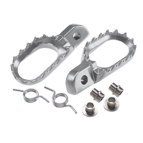 Fussrasten universal silber - fussrasten,